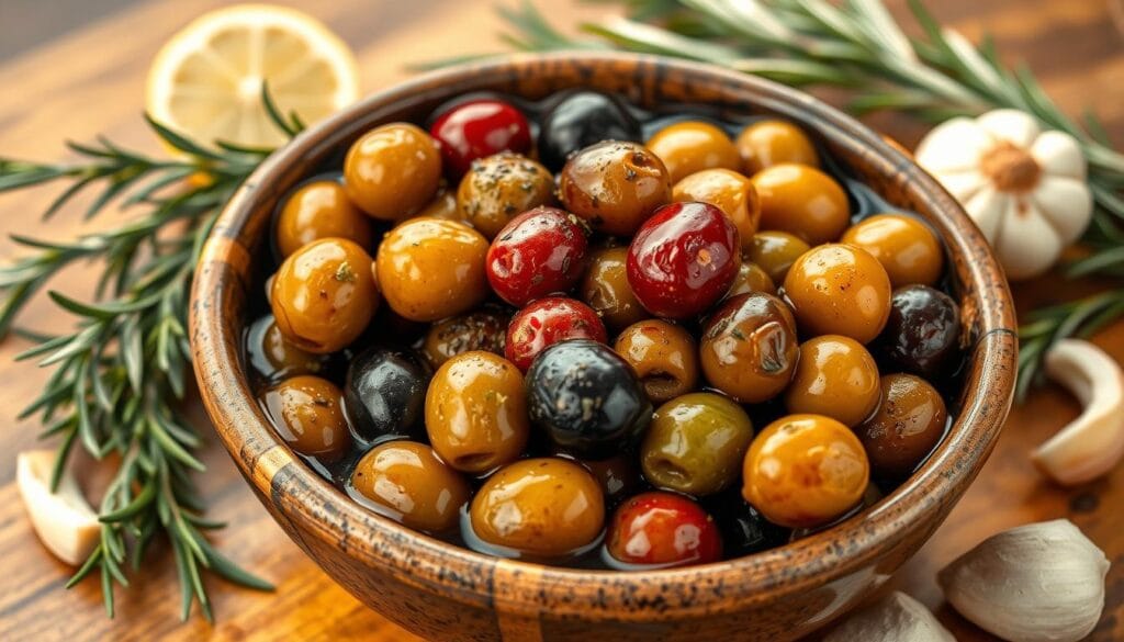 marinated olives marinated olives
