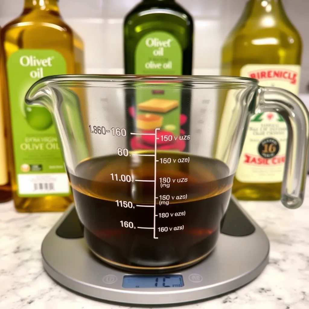 olive oil conversion chart Fluid Ounces in a Pound of Olive Oil