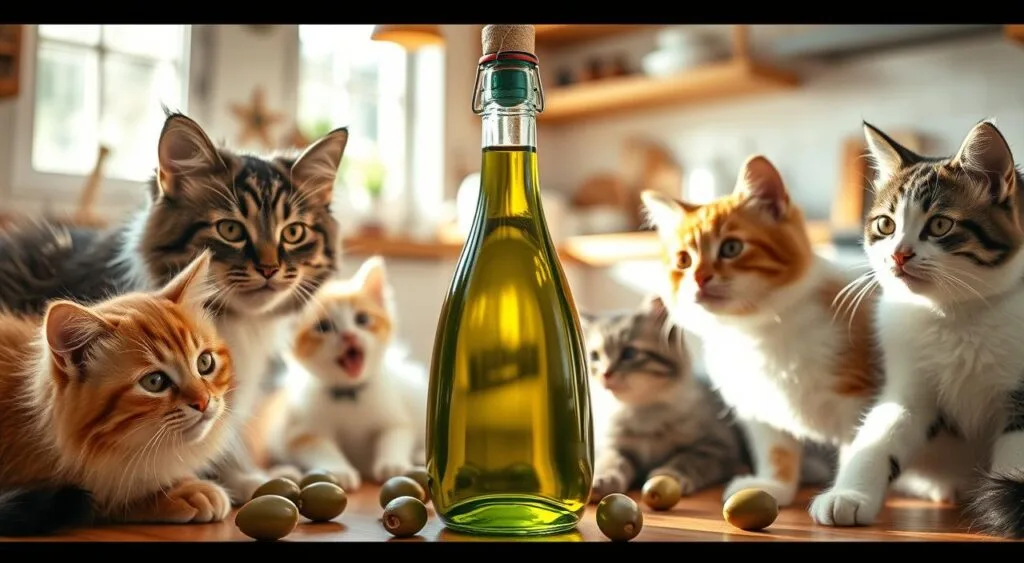 can cats have olive oil