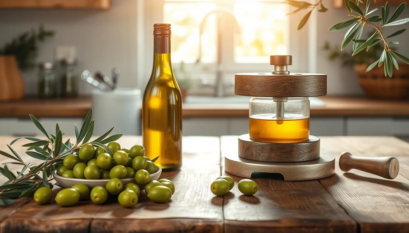 Fresh Olive Oil At Home: Easy Steps to Make It Yourself 1 Fresh Olive Oil At Home: Easy Steps to Make It Yourself olive oil making for beginners