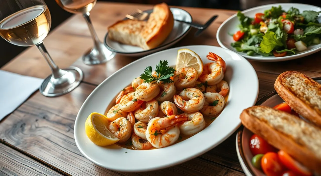 Olive Garden Shrimp Scampi Copycat Recipe 1 Olive Garden Shrimp Scampi Copycat Recipe serving shrimp scampi